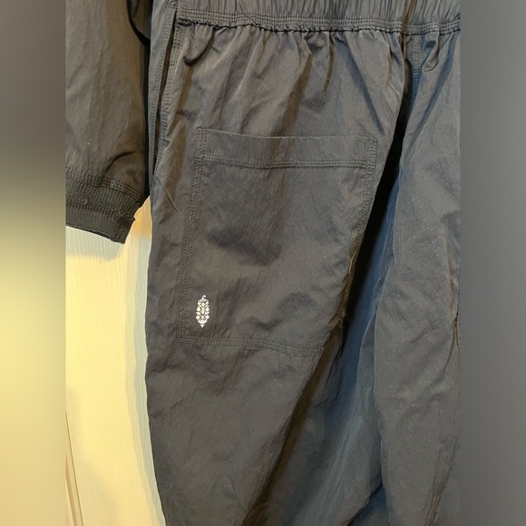 Free People Movement Black Jumpsuit Size LARGE - Picture 6 of 12